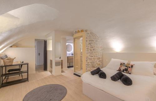 Grande Cote - Annonciade Appartement | Le Cocon du Papillon Bleu I 2 suites parentales avec terrasse en plein coeur de Lyon I Parking inclus