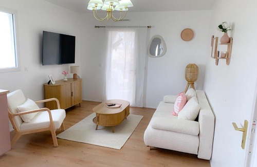 Belin-Beliet Appartement | Le Cocon Rose Jacuzzi privé rêve et Douceur