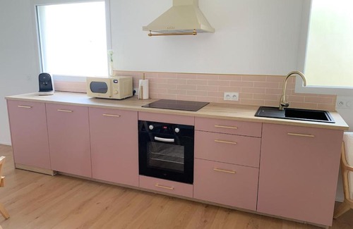 Belin-Beliet Appartement | Le Cocon Rose Jacuzzi privé rêve et Douceur