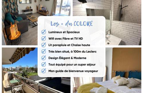 Le Hameau Appartement | LE COLORÉ - Parking gratuit - Confortable