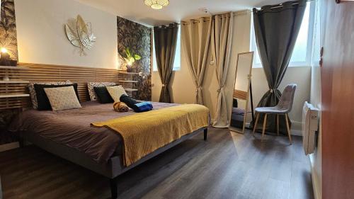 Bram Appartement | LE CONCORDE-WIFI-Clim-Parking-3étoiles-OcKeys