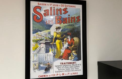 Salins-les-Bains Appartement | LE COQUET hyper centre climatisé
