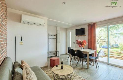Brens Maison | Le Cottage Nature Vigne Rouge Clim Gaillac entre Albi-Toulouse & Les Cottages du Tarn