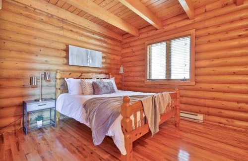 St-Adolphe-d'Howard Chalet De Ski | Le Courchevel Luxe Chalet Private Pool Jacuzzi