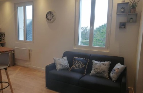 Hauteville-sur-Mer Appartement | Le Courlis, à deux minutes de la plage