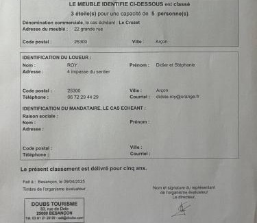 Arcon Appartement | Le Crozet
