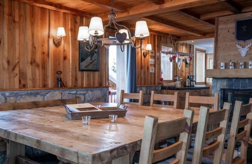 Vallandry Chalet De Ski | Le Dahu - 8-kamer chalet + sauna & bar 14 personen
