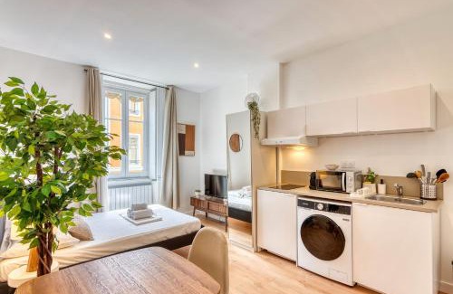 Le Bourg - Gare De Vaise Appartement | Le Docks Lodge - Studio - proche quai de Saone