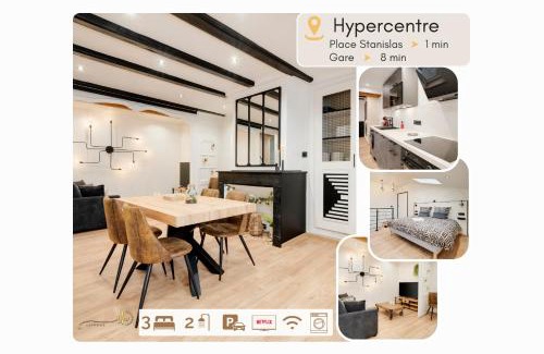 Saint Nicolas - Charles III - Ville vieille - Trois Maisons - Leopold Appartement | Le Dom Calmet