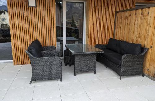 Sallanches Appartement | Le Doran - Terrasse & Vue Mont Blanc