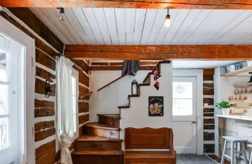 Sainte-Agathe-des-Monts Cabine | Le Douillet - Rustic chalet with wood fireplace