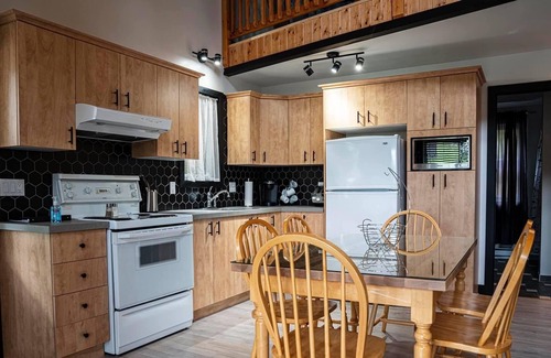 Saint-Simeon Chalet De Ski | Le Dravas is located in Charlevoix with its majestic