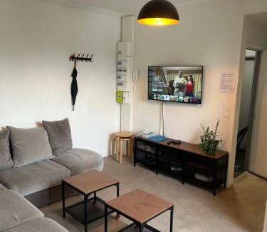 Dieppe Appartement | Le famillial , 2 chambres, 4 lits double Avec parking PRIVE 1 VOITURE, NETFLIX, DISNEY PLUS DISPONIBLE