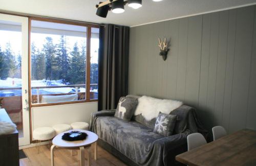 Chamrousse Appartement | Le Flocon-Studio cabine-Balcon 4-6 Pers à 100m des pistes