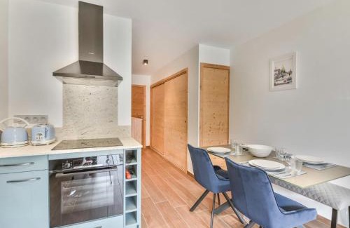 Les Gets Appartement | Le Génépi - Superbe T2 cabine 4-6 pers, neuf, à 50m des pistes, avec balcon, garage et WiFi - FR-1-685-67