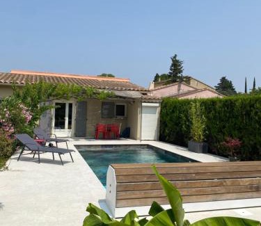 Aubignan Maison | Le Gîte au calme d'Aubignan 4 personnes, 1 chambre