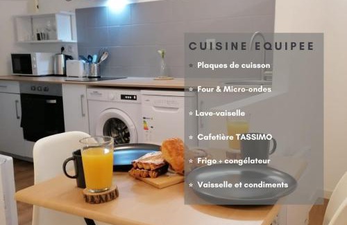 Malause Appartement | Le Gite 4 - Charmant studio 30m2, idéal professionnels, 10min GOLFECH