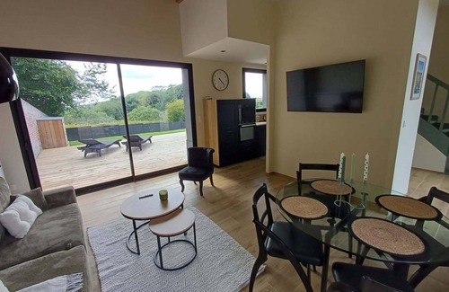 Martin-Eglise Maison | Le gite du monastère discreet luxury between the beach 5 minutes away and the Normandy countryside