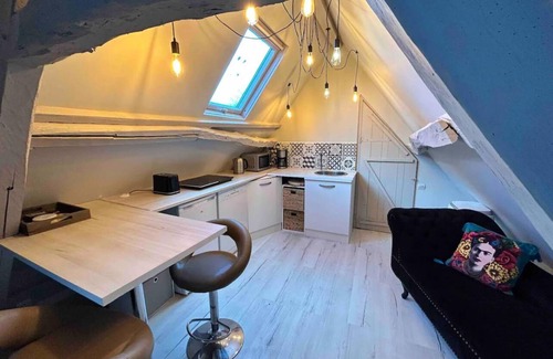 Fiquefleur-Equainville Appartement | Le grenier des initiés, en pleine campagne , 8 km d honfleur.