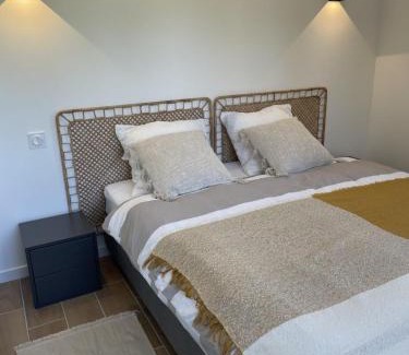 Charavines Appartement | LE LAC BLEU Appt terrace private beach lake