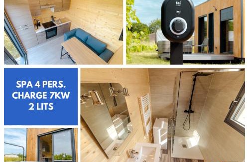 Bressols Chalet De Ski | Le Laponya - Chalets climatisés avec SPA & Borne de recharge