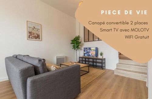Castelsarrasin Appartement | LE LOFT - Studio ouvert, salle de bain italienne, idéal couples