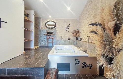 Cubnezais Appartement | Le Lovy , Studio indépendant avec Jacuzzi