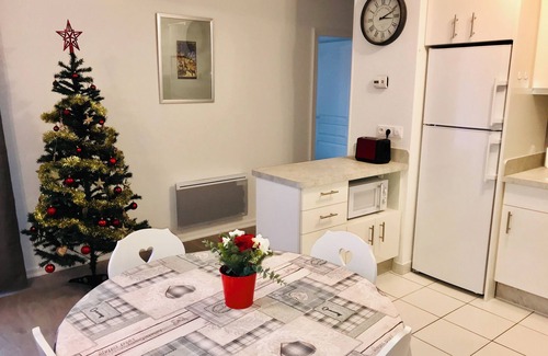 Quartier Saint-Leon Appartement | « LE MANALA » meublé de charme 3* à Colmar grande terrasse, parc & parking privé
