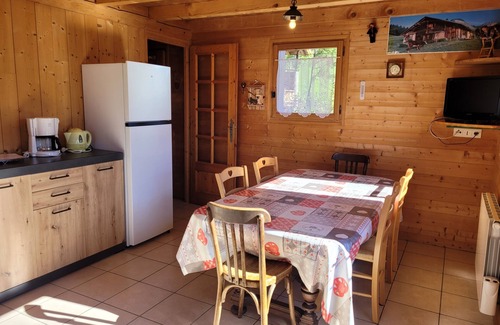 Flumet Chalet De Ski | Le Mazot de Marie - Chalet individuel 6 pers vue Mont Blanc