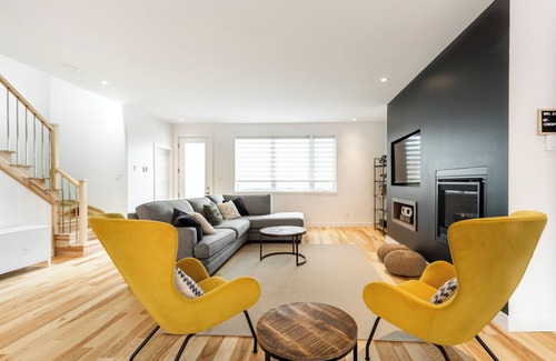Magog Copropriété | Le Memph: condo-chalet 3 chambres avec SPA commun lac Memphrémagog