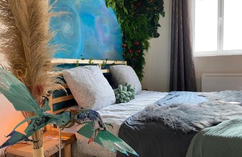 L'Arbresle Appartement | Le monde D avatar avec Balneo et table de massage