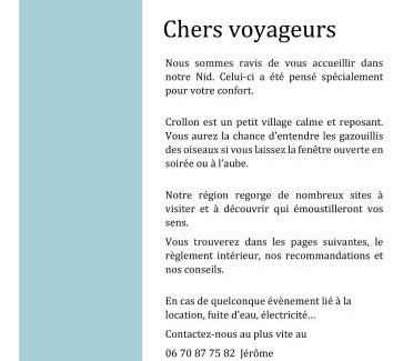 Crollon Appartement | Le Nid de la Baie