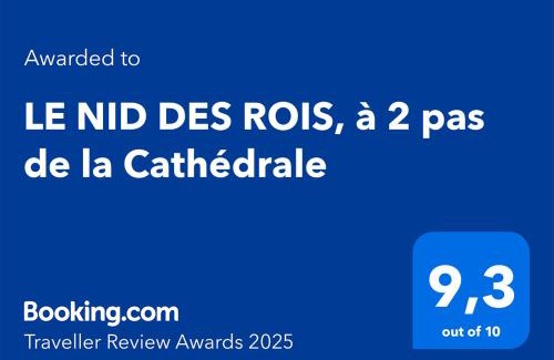 Reims City Centre Appartement | LE NID DES ROIS, à 2 pas de la Cathédrale