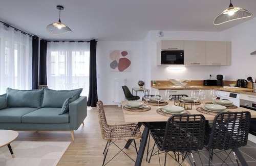 Villejean Appartement | Le Normand - Spacieux T4 neuf avec 3 salles d’eaux