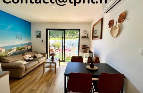 Beaucroissant Appartement | Le Parmé' Nid - gîte 3 lits avec terrasse et Clim