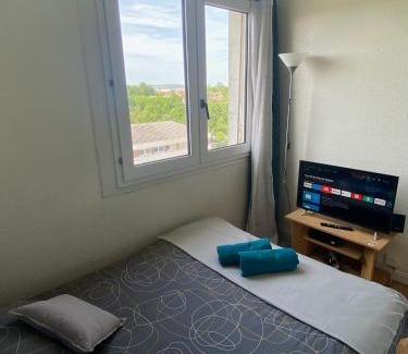 Troyes Appartement | Le Past 43 - Fibre wifi - Proche Centre ville & Gare