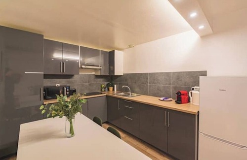 Hincmar Appartement | Le Pastel - sleeps 10 - near Cathedral