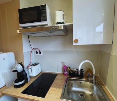 Montgeron Appartement | Le Perchoir - Studio cosy mezzanine, parking et WiFi - Paris Sud