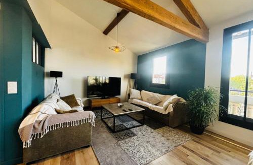 Saint-Mathieu Appartement | Le Perchoir- Vue imprenable sur ville - Wifi