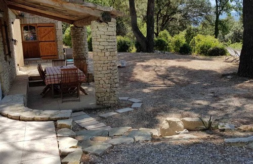 Villedieu Maison | Le Petit Paradis, Maison en pierre, piscine privée, vue exceptionnelle