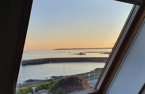 Concarneau Appartement | LE PHARE DE LA CROIX pleine vue mer, centre ville et plages à pied
