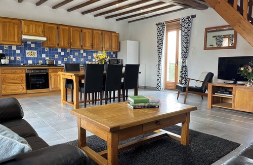 Cussay Cottage | Le Pluvier - Gite de luxe avec 3 chambres et piscine chauffée dans la vallée de la Loire