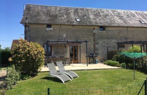 Cussay Cottage | Le Pluvier - Gite de luxe avec 3 chambres et piscine chauffée dans la vallée de la Loire
