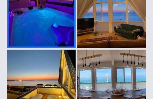 Fecamp Appartement | Le poséidon, gîte EXCEPTIONNEL face à la mer avec spa, terrasse, 4 chambres UN VRAI COUP DE COEUR