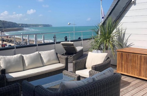 Fecamp Appartement | Le poseidon grand loft face à la mer