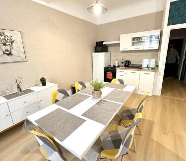 Saint-Laurent-sur-Saone Appartement | Le Rétro - Appartement 2 chambres confortable et calme - Proche de toutes commodité - Stationnement facile à proximité