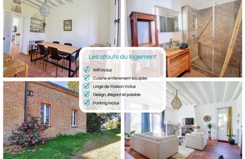 Bretx Maison | Le Relais de Fleyres - Gîte Authentique avec Jardin, Parking et Wifi