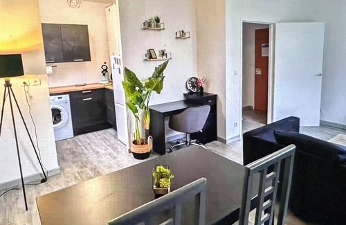 Chinon Appartement | Le Ronsard, Chinon View of the fortress & Collegiate church of Saint Mexme - Historic center 5mn