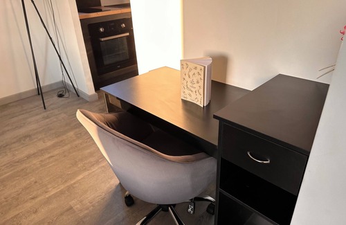 Chinon Appartement | Le Ronsard, Chinon View of the fortress & Collegiate church of Saint Mexme - Historic center 5mn