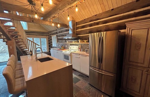 Matawinie Regional County Municipality Chalet De Ski | Le Saphira - Chalet en bois rond